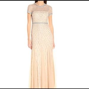 NWT- Adrianna Papell Beaded Mesh Dream.